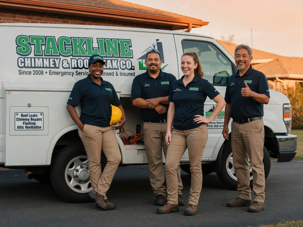 Chimney flashing repair company in Bella Vista, CA